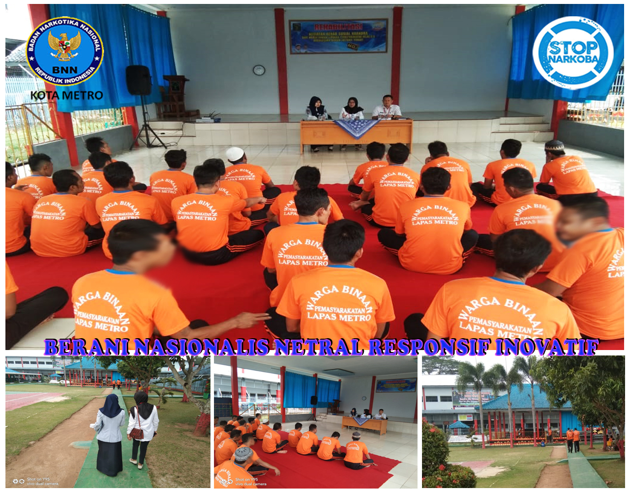 BNN Kota Metro Narasumber Program Rehabilitasi di Lapas Metro BNN Kota Metro Narasumber Program Rehabilitasi di Lapas Metro