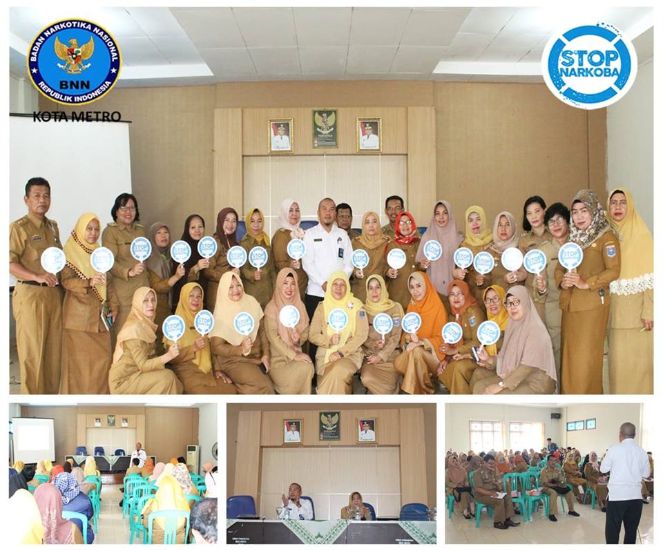 Diseminasi Informasi P4GN di Dinas Pendidikan dan Kebudayaan Kota Metro