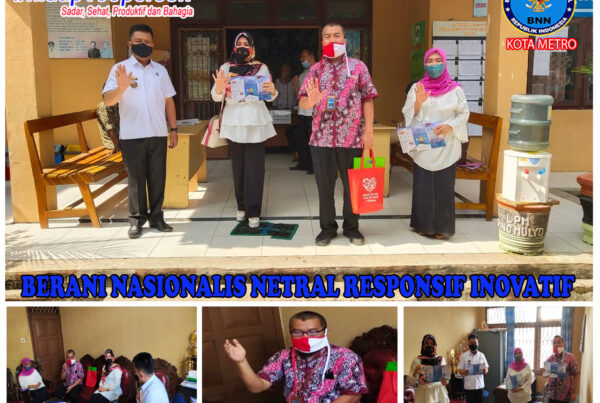 14 Oktober 2020, BNN Kota Metro Melakukan Asistensi III Penguatan Ketahanan Keluarga