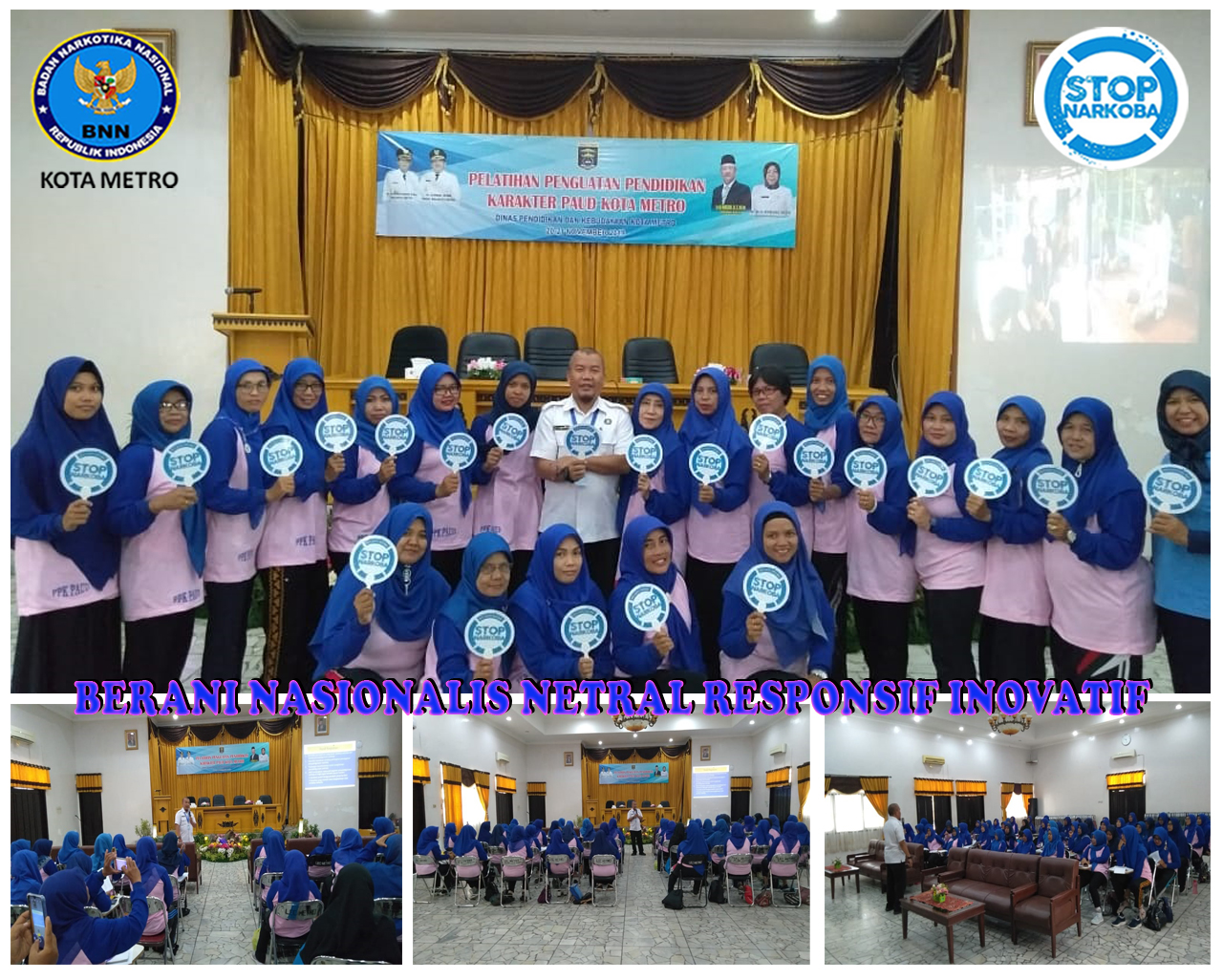 Sosialisasi P4GN bagi Karakter Guru PAUD