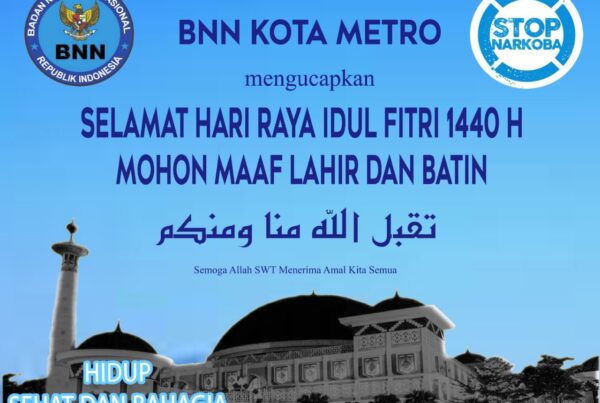 Selamat Hari Raya Idul Fitri 1440 H BNN Kota Metro