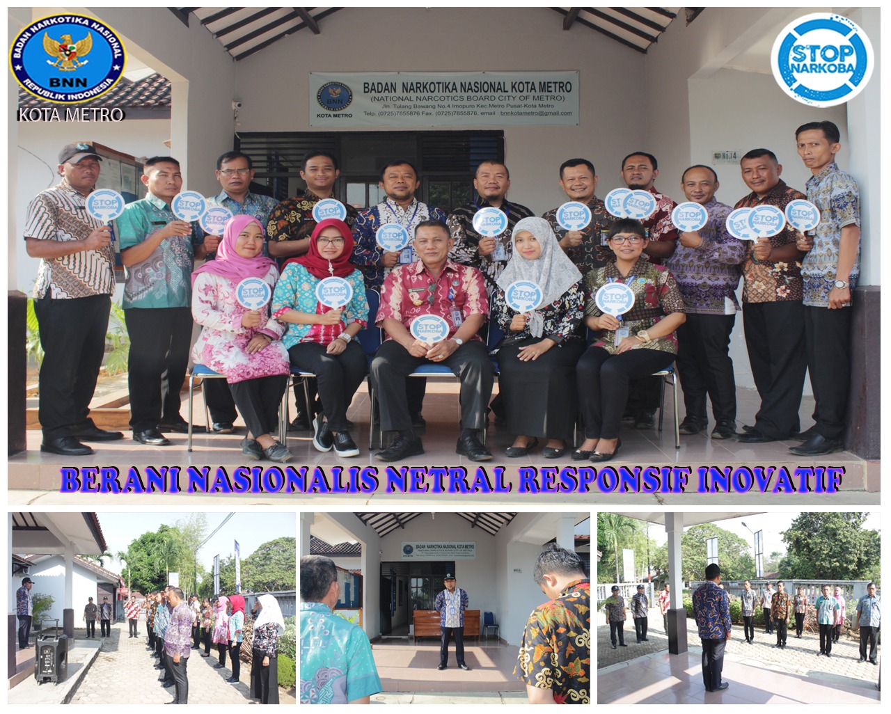 PERINGATAN HARI BATIK NASIONAL 2019 BNN KOTA METRO PERINGATAN HARI BATIK NASIONAL 2019 BNN KOTA METRO