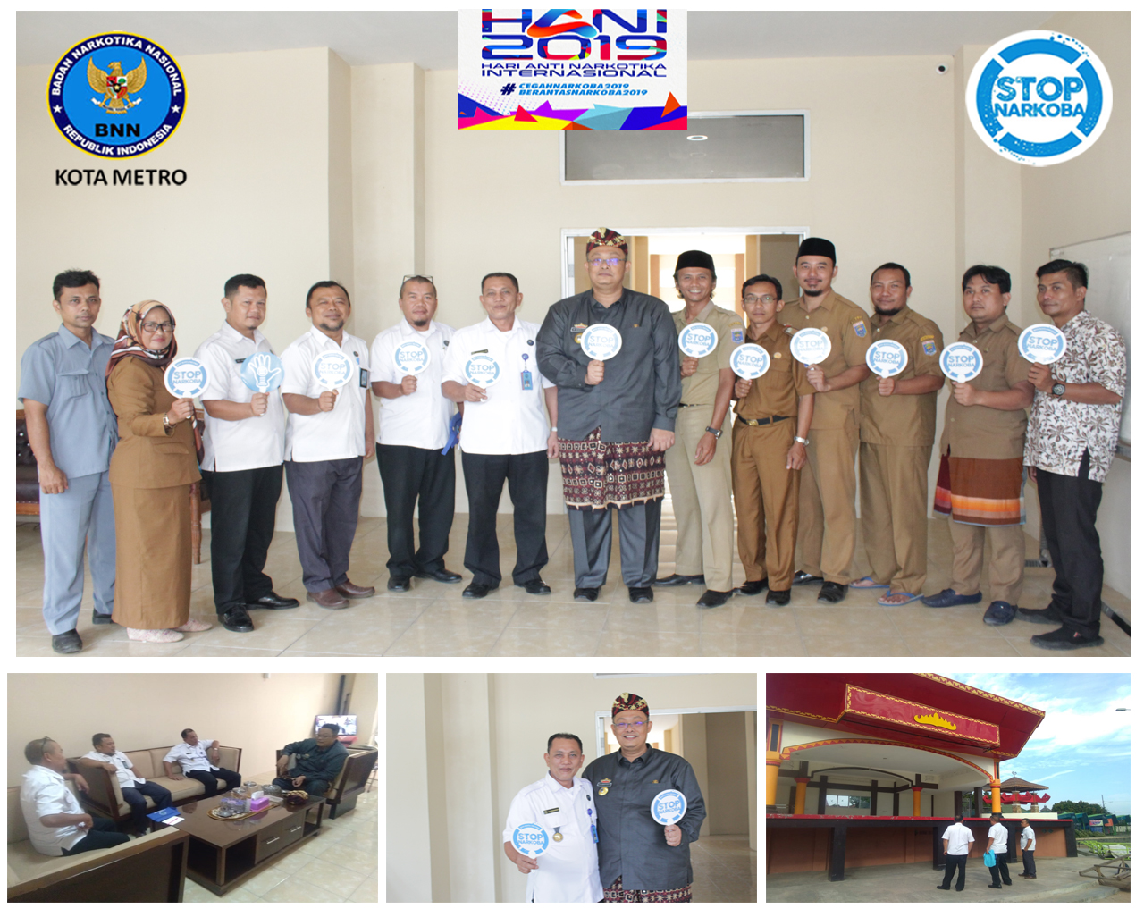Giat Koordinasi Pra HANI dengan Kadisporapar Kota Metro