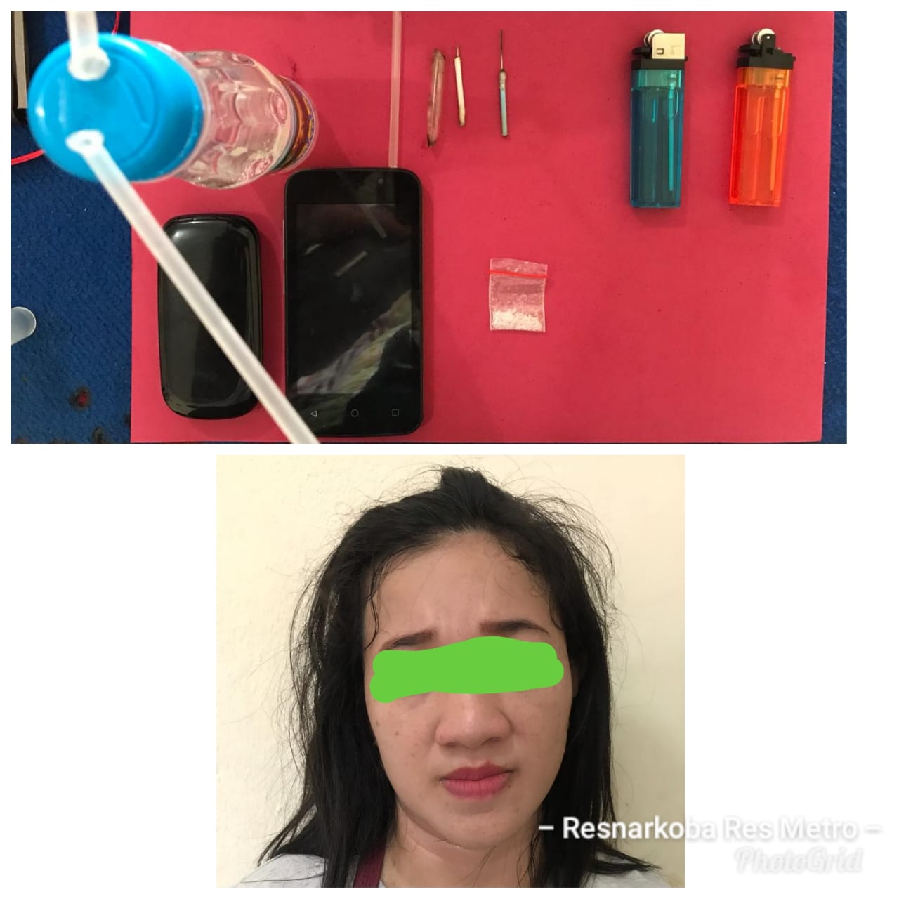 Polisi Tangkap Wanita Jaringan Narkoba di Metro Polisi Tangkap Wanita Jaringan Narkoba di Metro