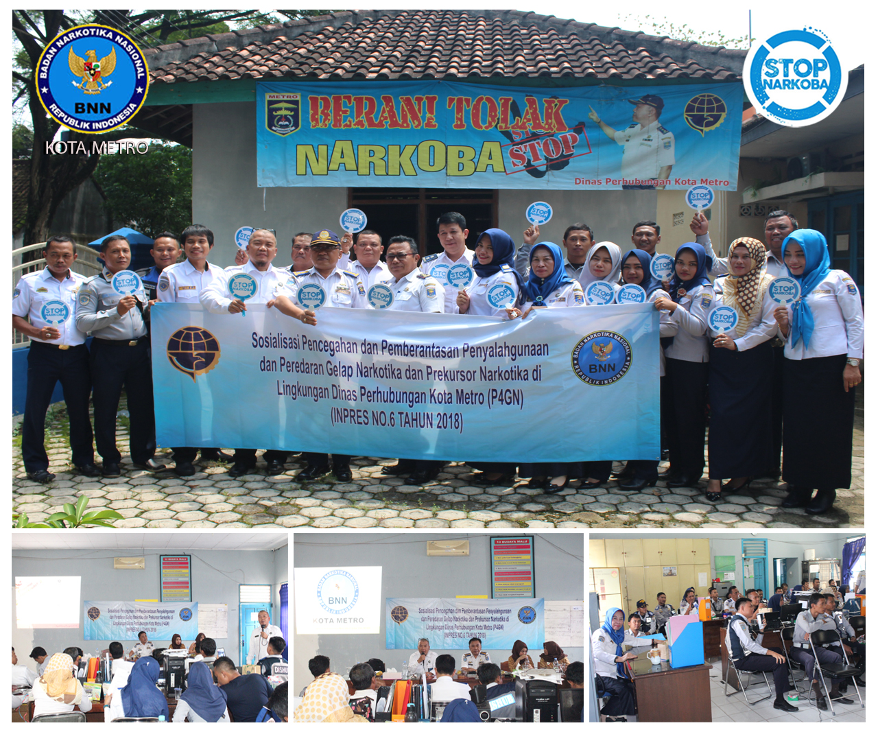 Diseminfo P4GN Dinas Perhubungan Kota Metro