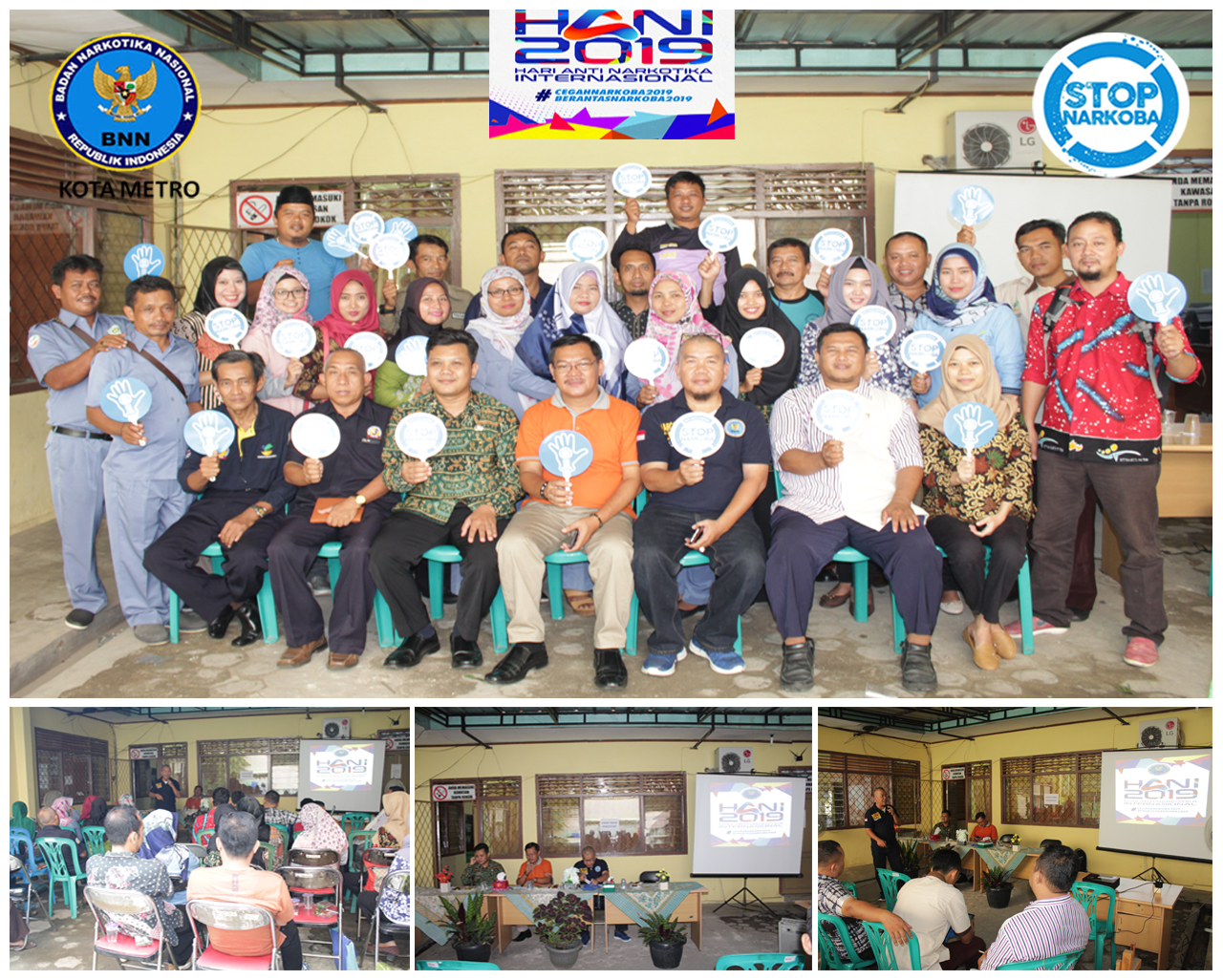 Diseminasi Informasi P4GN di Dinas Sosial Kota Metro