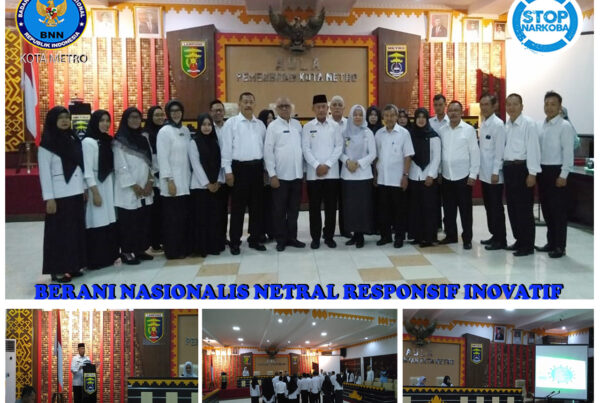 PELAKSANAAN KEGIATAN PENGUKUHAN KEPENGURUSAN FORUM KOTA SEHAT KOTA METRO PERIODE 2019 - 2024
