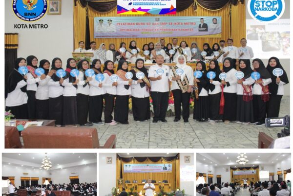 DISEMINASI INFORMASI P4GN GURU SD DAN SMP SE-KOTA METRO