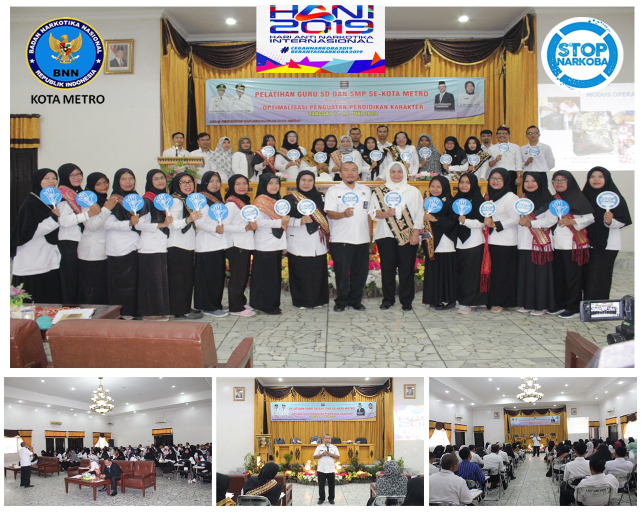 DISEMINASI INFORMASI P4GN GURU SD DAN SMP SE-KOTA METRO