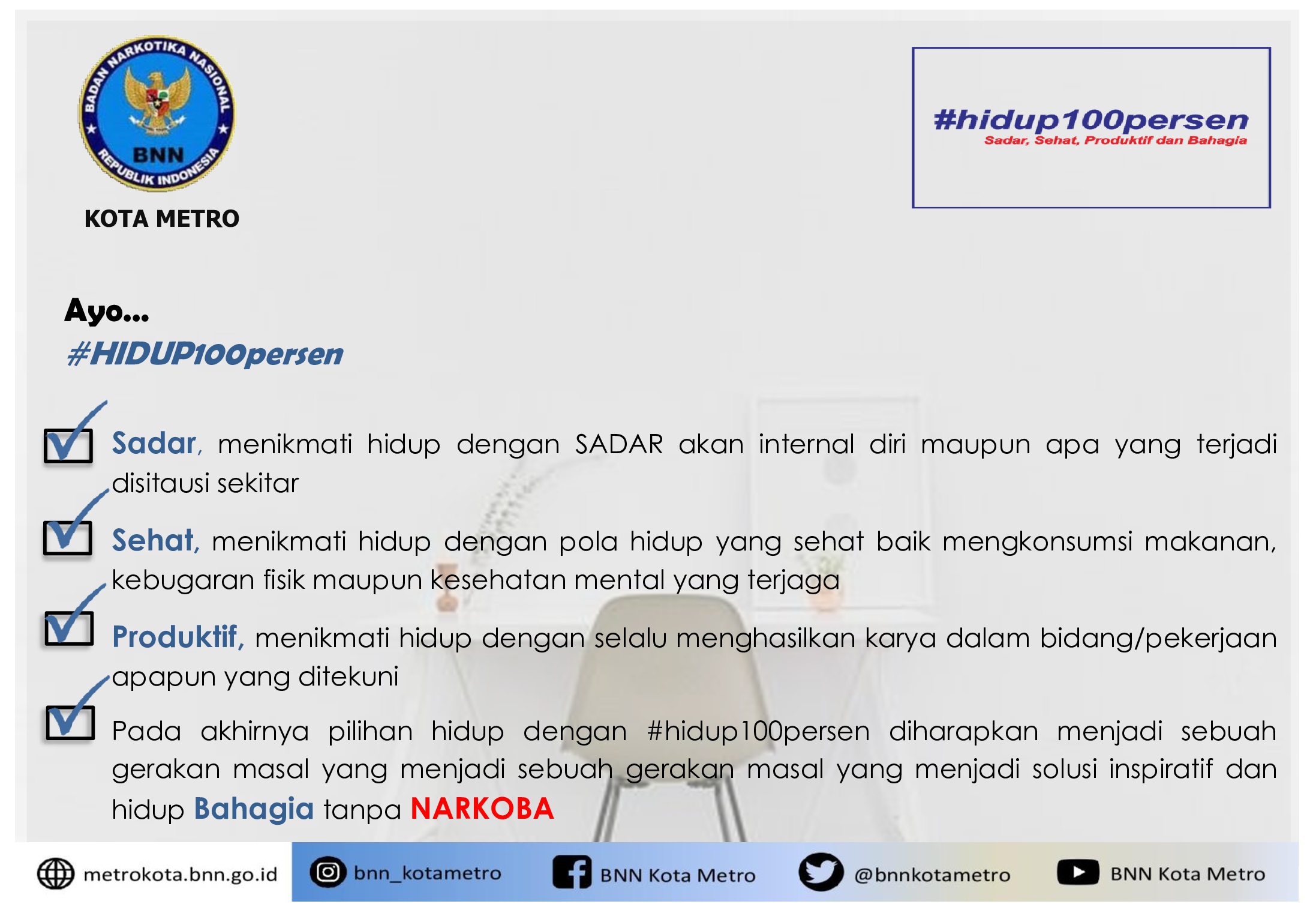 Ayo Hidup 100 Persen