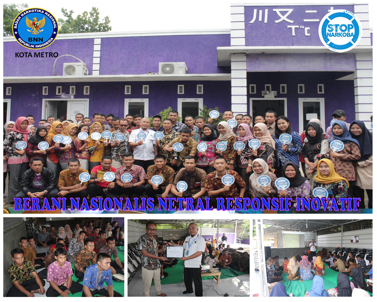 BNN Kota Metro Diseminfo P4GN LPK KAWAMATA Training Center