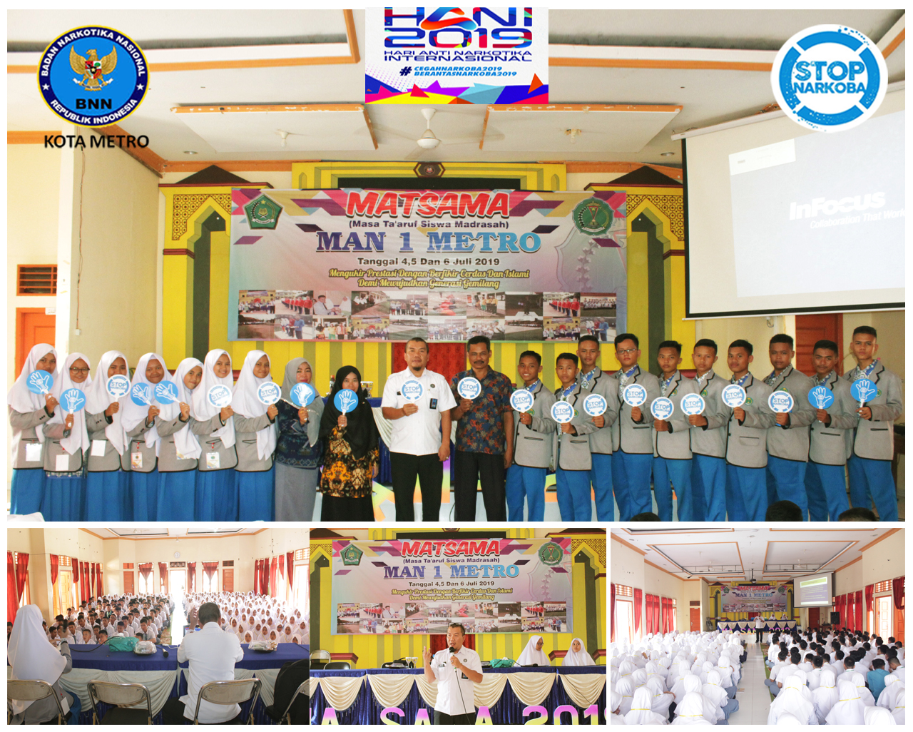 Sosialisasi P4GN MAN 1 Metro