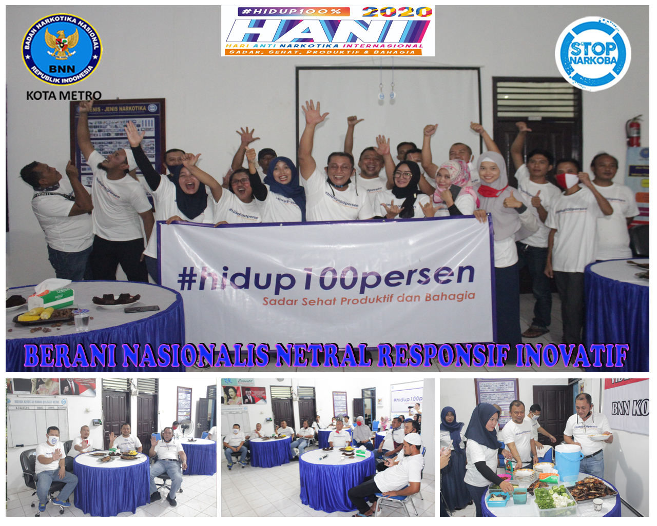 Bnn Kota Metro Nobar Konser Musik Slank #hidup100%