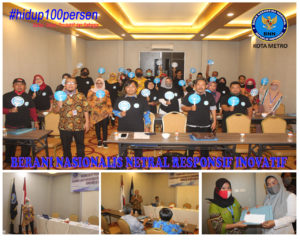 BNN Kota Metro Melaksanakan Workshop Penggiat P4GN Lingkungan Usaha/Swasta