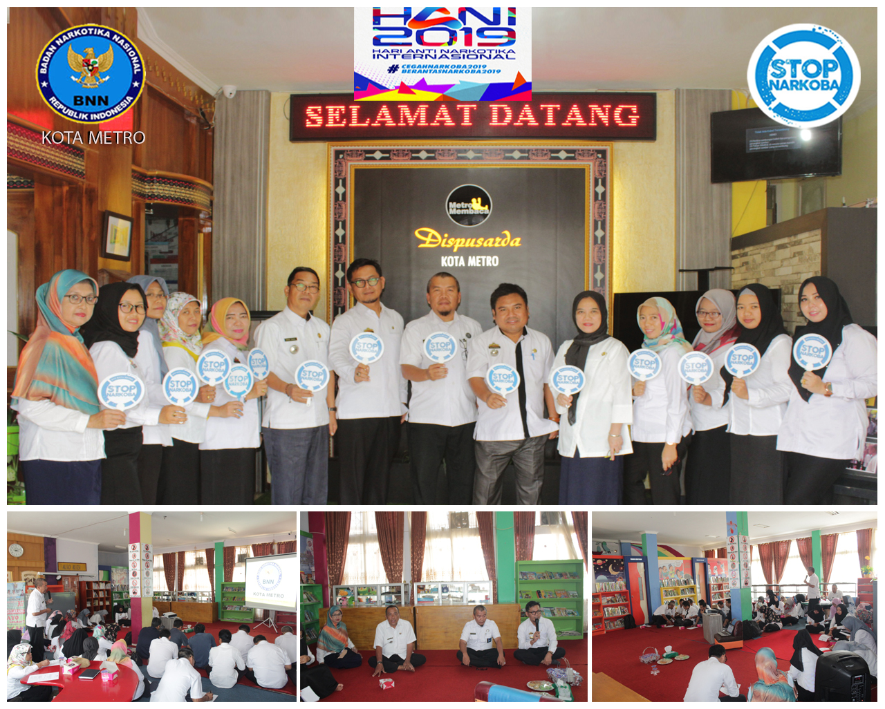 Diseminfo P4GN Dinas Perpustakaan dan Kearsipan Kota Metro