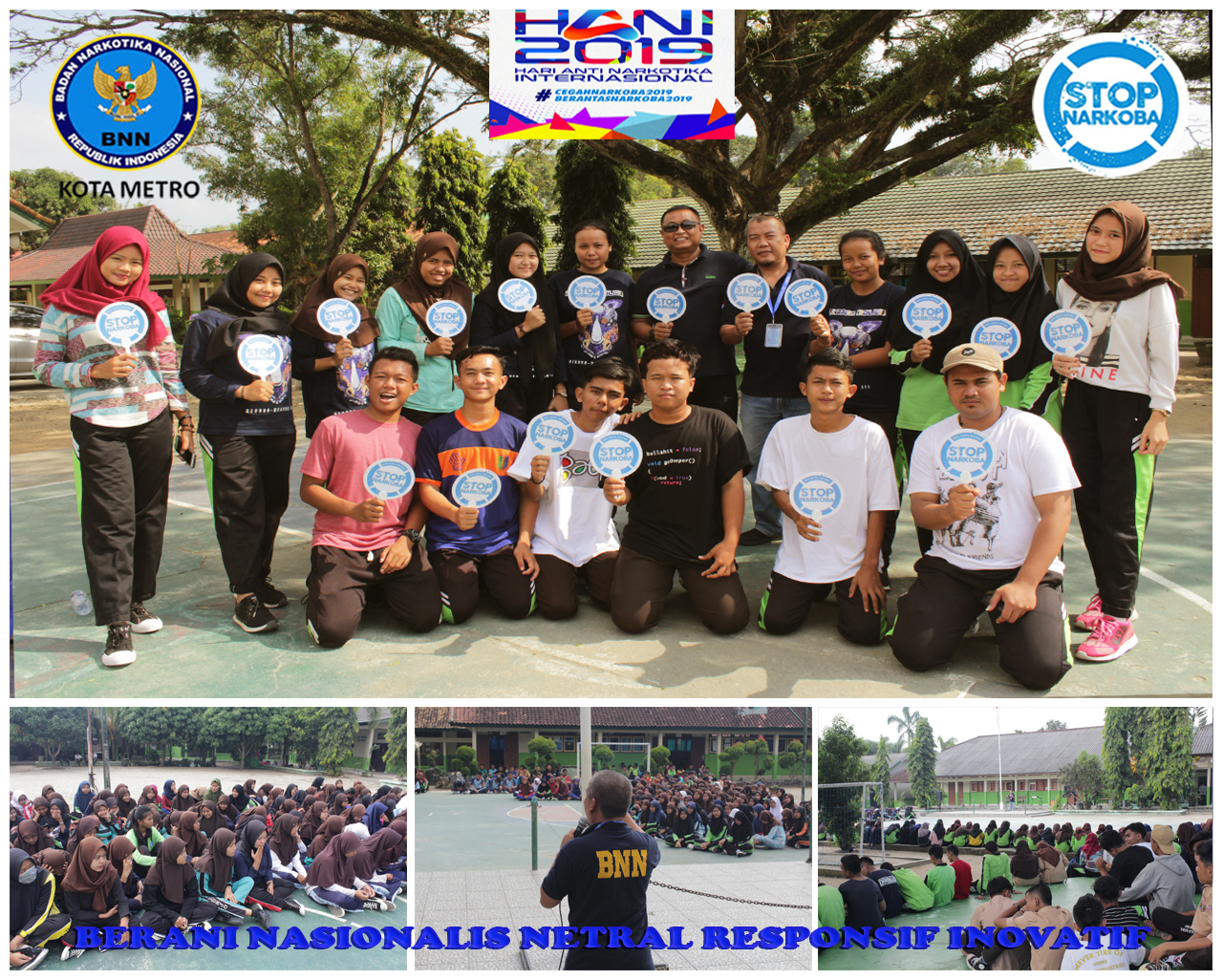 Sosialisasi P4GN pada Giat MPLS SMAN 2 Metro