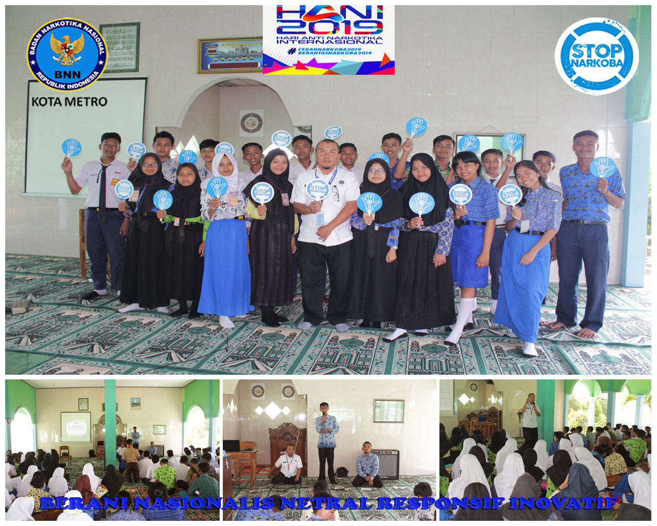 Sosialisasi P4GN Giat MPLS SMAN 6 Metro