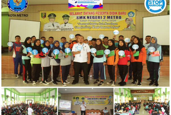 Sosialisasi P4GN Giat MPLS SMKN 2 Metro