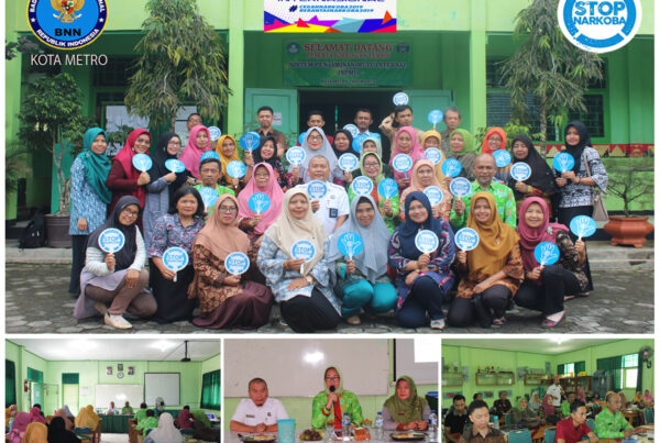 Sosialisasi P4GN SMP Negeri 2 Kota Metro