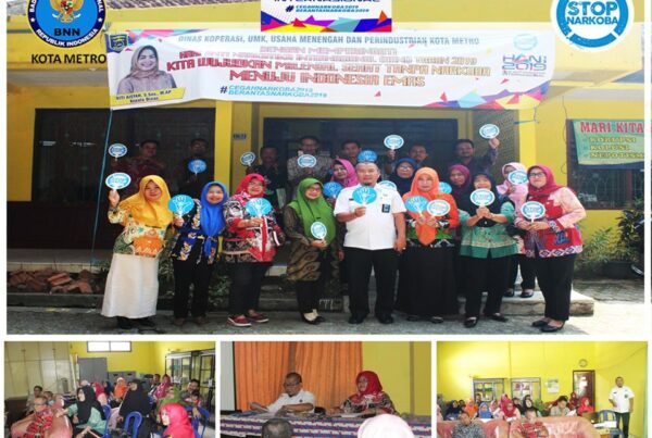 DISEMINASI P4GN DI DINAS KOPERASI, UMKM DAN PERINDUSTRIAN KOTA METRO