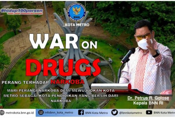 BNN KOTA METRO MENYATAKAN WAR ON DRUGS