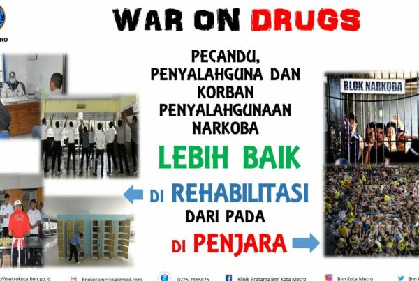 PECANDU, PENYALAHGUNA, KORBAN PENYALAHGUNA NARKOTIKA WAJIB DI REHABILITASI