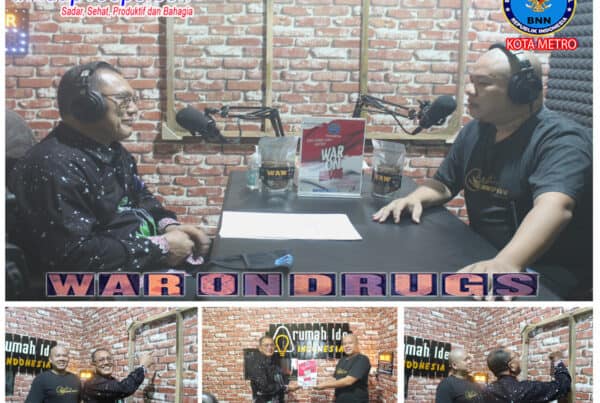 BNN Kota Metro KIE P4GN Live Podcast IG Rumah Ide Indonesia
