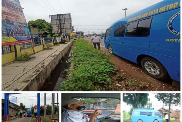 BNN Kota Metro Mengadakan KIE P4GN Keliling di Wilayah Kel. Karangrejo