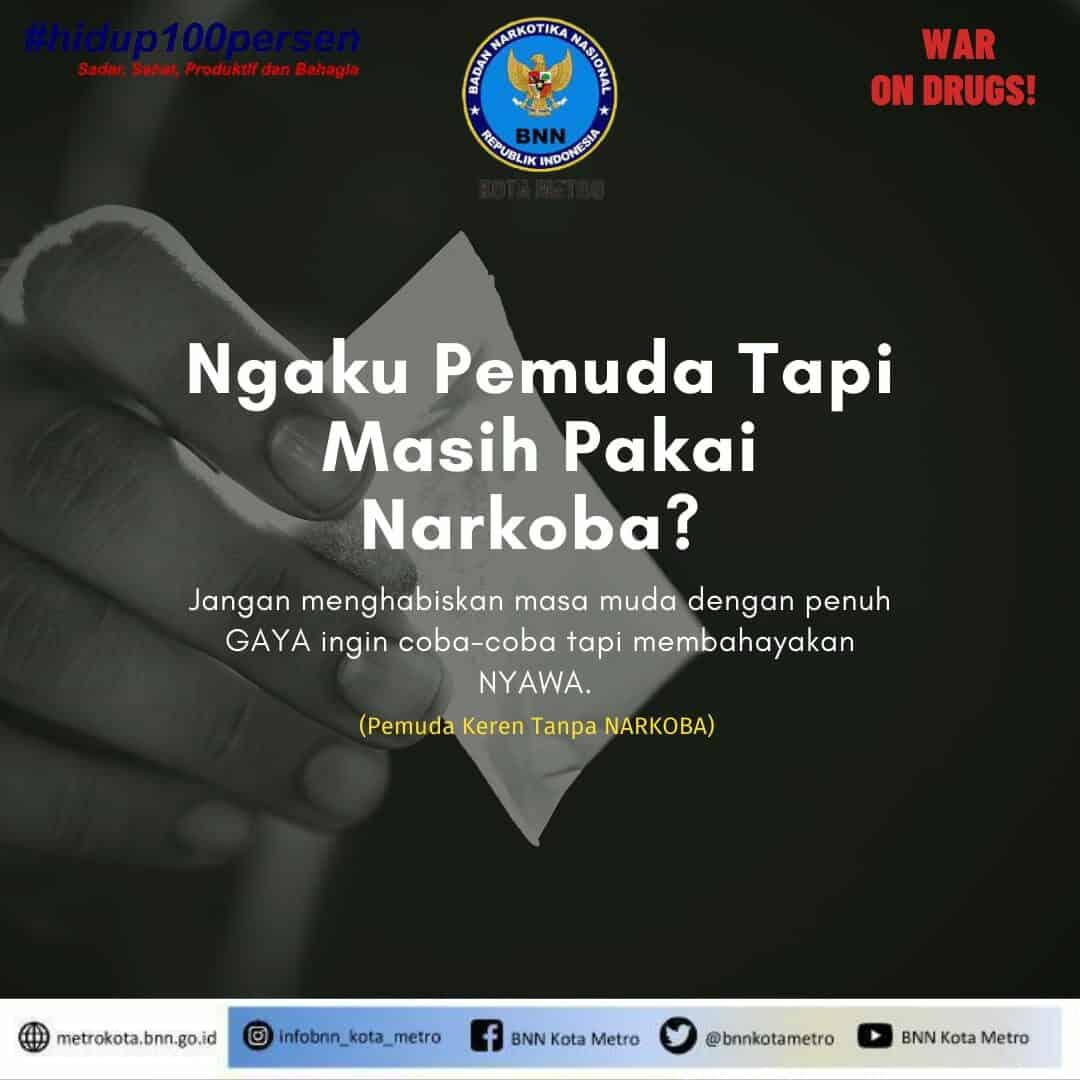 NGAKU PEMUDA TAPI MASIH PAKAI NARKOBA?