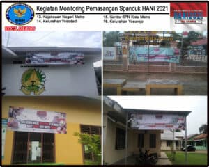 BNN Kota Metro Melakukan Monitoring Spanduk HANI Tahun 2021 BNN Kota Metro Melakukan Monitoring Spanduk HANI Tahun 2021