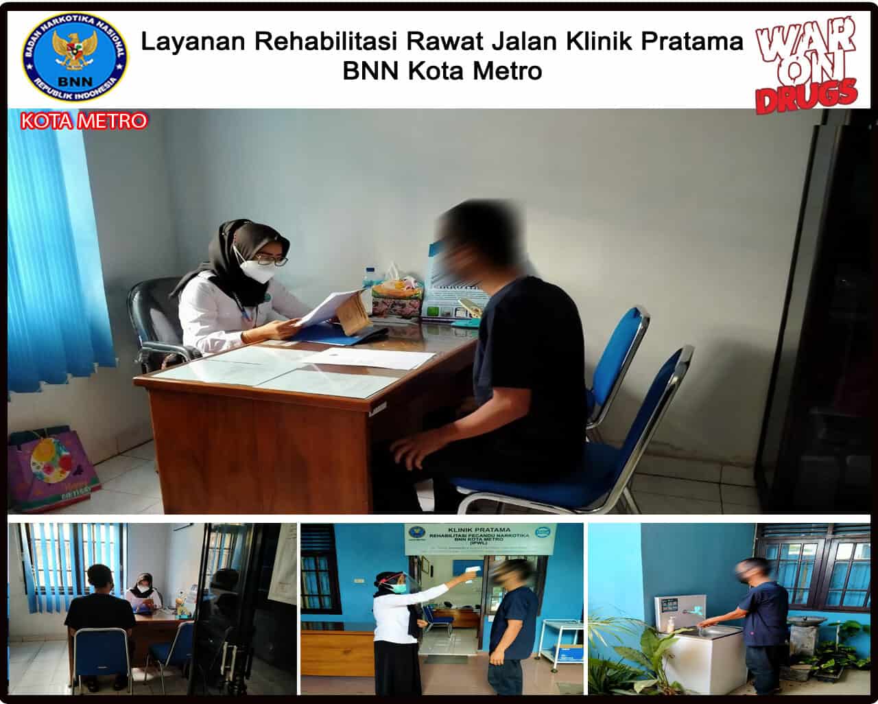 Klinik Pratama BNN Kota Metro Melakukan Layanan Rehabilitasi Rawat Jalan Klinik Pratama BNN Kota Metro Melakukan Layanan Rehabilitasi Rawat Jalan