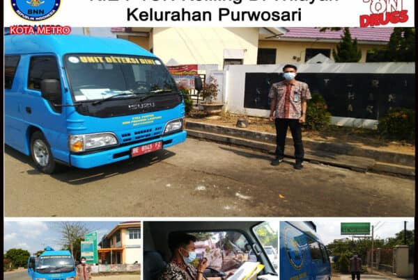 BNN Kota Metro Melakukan KIE P4GN Keliling di Wilayah Kelurahan Purwosari BNN Kota Metro Melakukan KIE P4GN Keliling di Wilayah Kelurahan Purwosari
