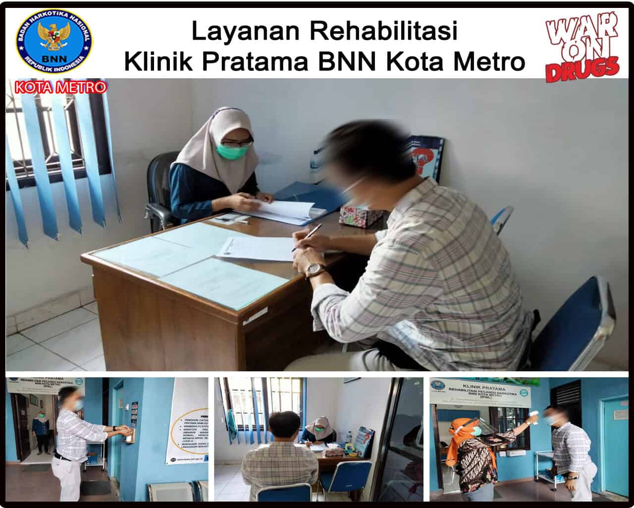 Klinik Pratama BNN Kota Metro Melakukan Layanan Rehabilitasi Rawat Jalan Klinik Pratama BNN Kota Metro Melakukan Layanan Rehabilitasi Rawat Jalan