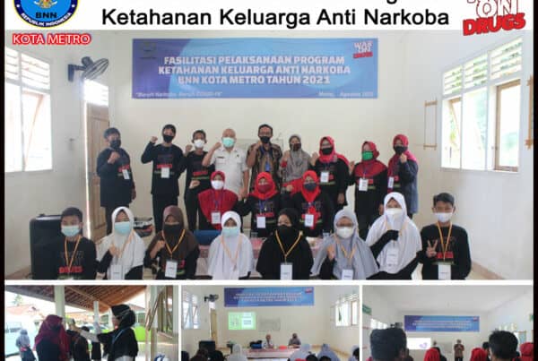 BNN Kota Metro Melakukan Fasilitasi Program Ketahanan Keluarga Anti Narkoba (Hari Kedua)