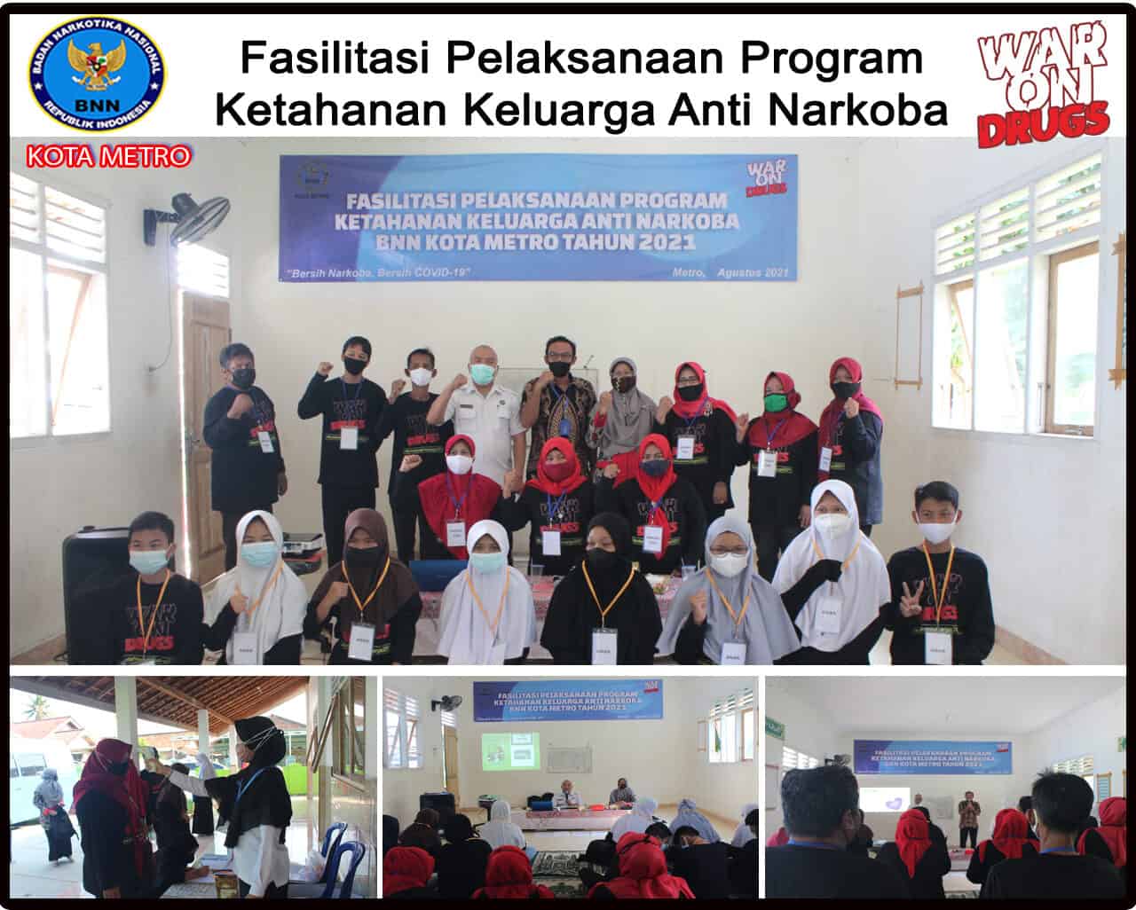BNN Kota Metro Melakukan Fasilitasi Program Ketahanan Keluarga Anti Narkoba (Hari Kedua) BNN Kota Metro Melakukan Fasilitasi Program Ketahanan Keluarga Anti Narkoba (Hari Kedua)