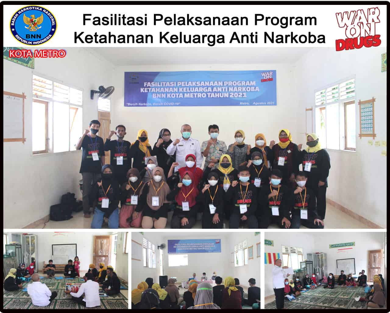 BNN Kota Metro Melakukan Fasilitasi Program Ketahanan Keluarga Anti Narkoba (Pertemuan III) BNN Kota Metro Melakukan Fasilitasi Program Ketahanan Keluarga Anti Narkoba (Pertemuan III)