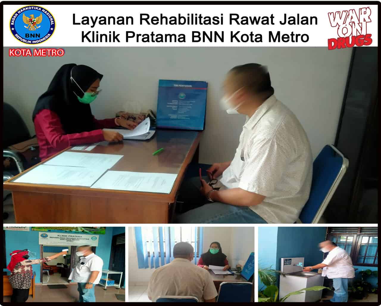 Klinik Pratama BNN Kota Metro Melakukan Layanan Rehabilitasi Rawat Jalan