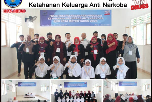 BNN Kota Metro Melakukan Fasilitasi Program Ketahnan