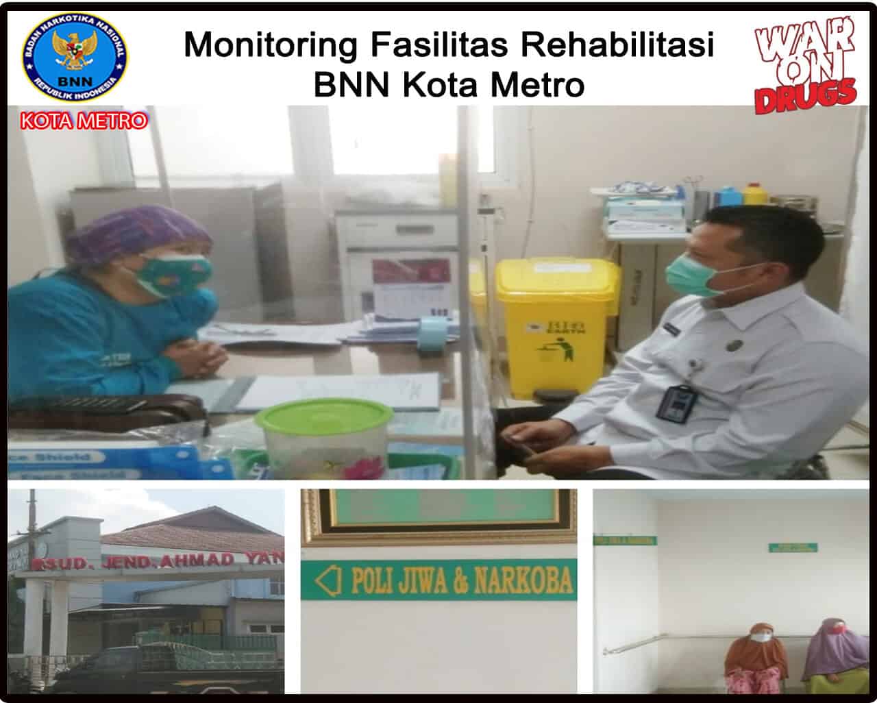 BNN Kota Metro Melakukan Monitoring Fasilitas Rehabilitasi Konsep Otomatis