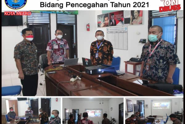 BNN Kota Metro Mengikuti Pembukaan Bimbingan Teknis Penyuluh Narkoba