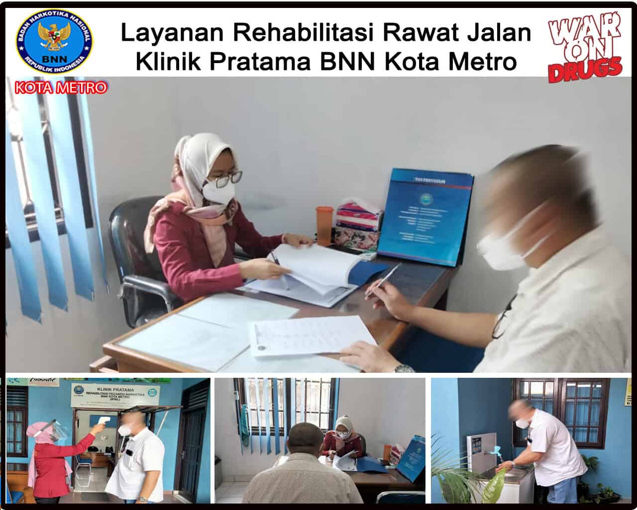 Klinik Pratama BNN Kota Metro Melakukan Layanan Rehabilitasi Rawat Jalan Klinik Pratama BNN Kota Metro Melakukan Layanan Rehabilitasi Rawat Jalan