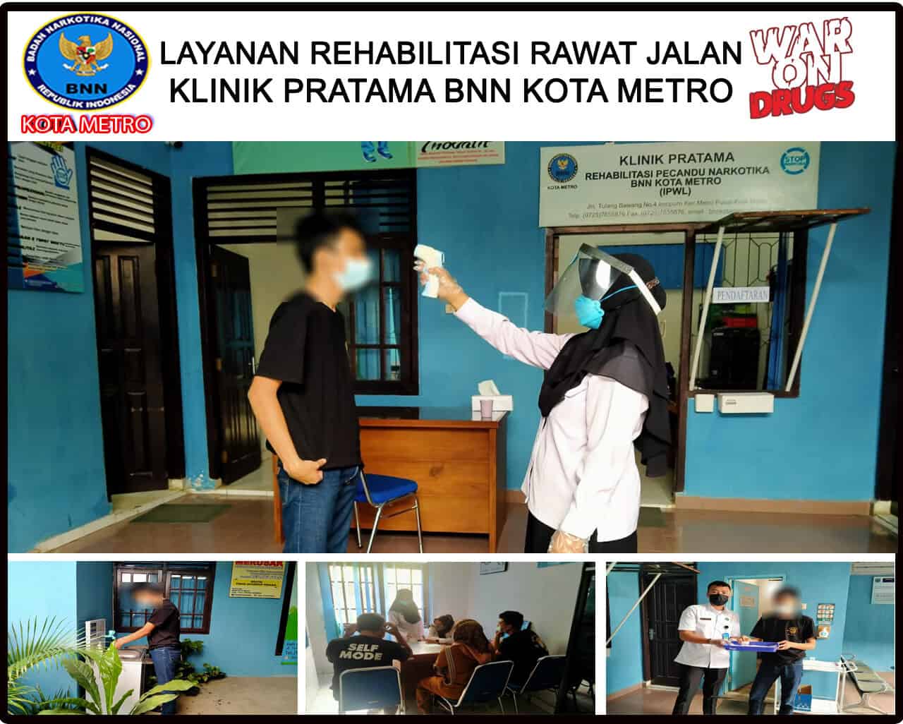 Layanan Rehabilitasi Rawat Jalan Klinik Pratama BNN Kota Metro Layanan Rehabilitasi Rawat Jalan Klinik Pratama BNN Kota Metro