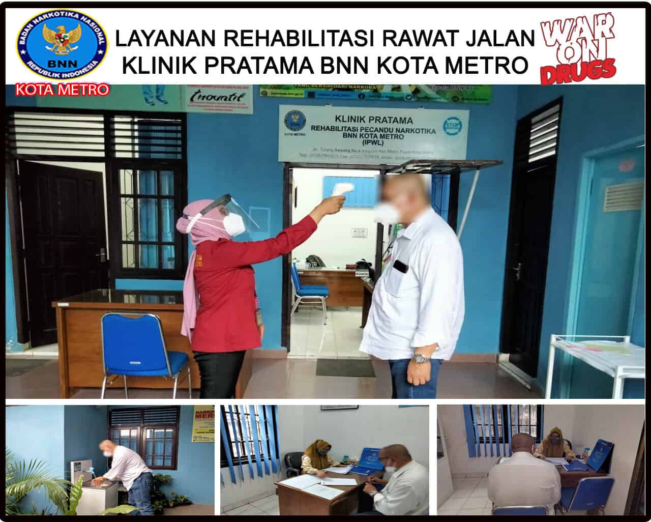 Layanan Rehabilitasi Rawat Jalan Klinik Pratama BNN Kota Metro Layanan Rehabilitasi Rawat Jalan Klinik Pratama BNN Kota Metro