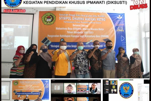 BNN Kota Metro KIE P4GN ZOOM MEETING PKKMB STISIPOL DWC Metro