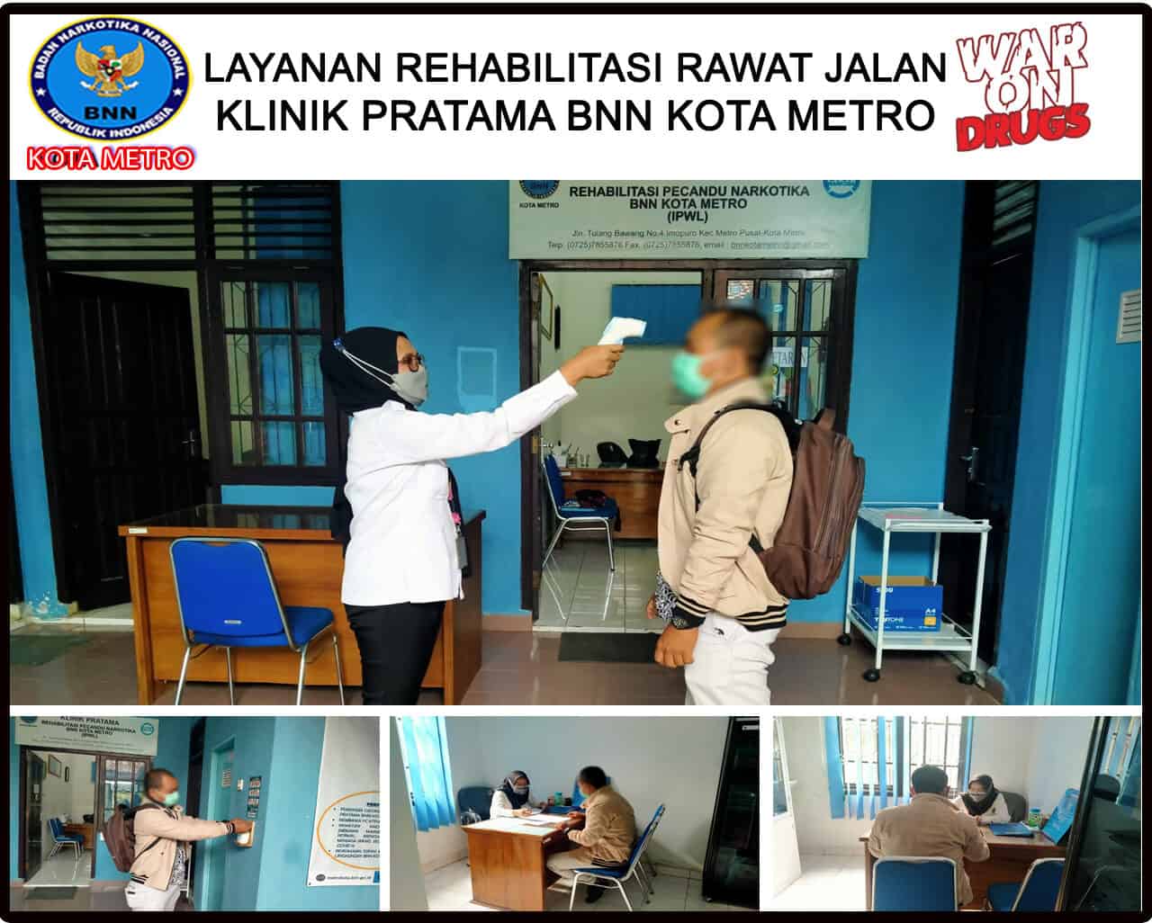 Layanan Rehabilitasi Rawat Jalan Klinik Pratama BNN Kota Metro Layanan Rehabilitasi Rawat Jalan Klinik Pratama BNN Kota Metro