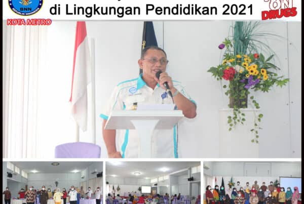 BNN KOTA METRO MELAKSANAKAN RAKER DAYAMAS ANTI NARKOBA DI LINGKUNGAN PENDIDIKAN