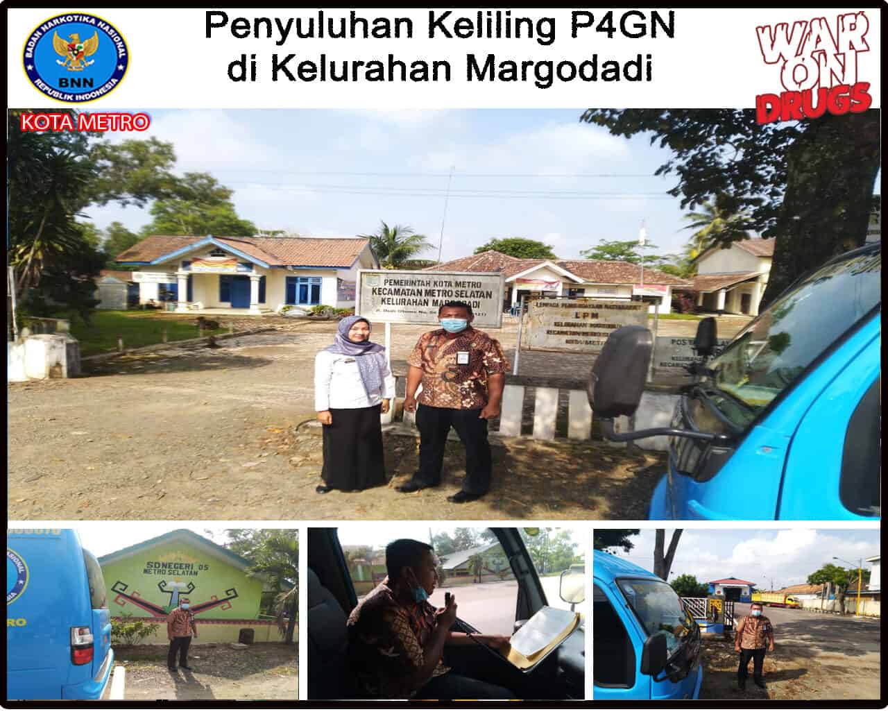 PENYULUHAN KELILING SOSIALISASI P4GN DI KELURAHAN MARGODADI Konsep Otomatis