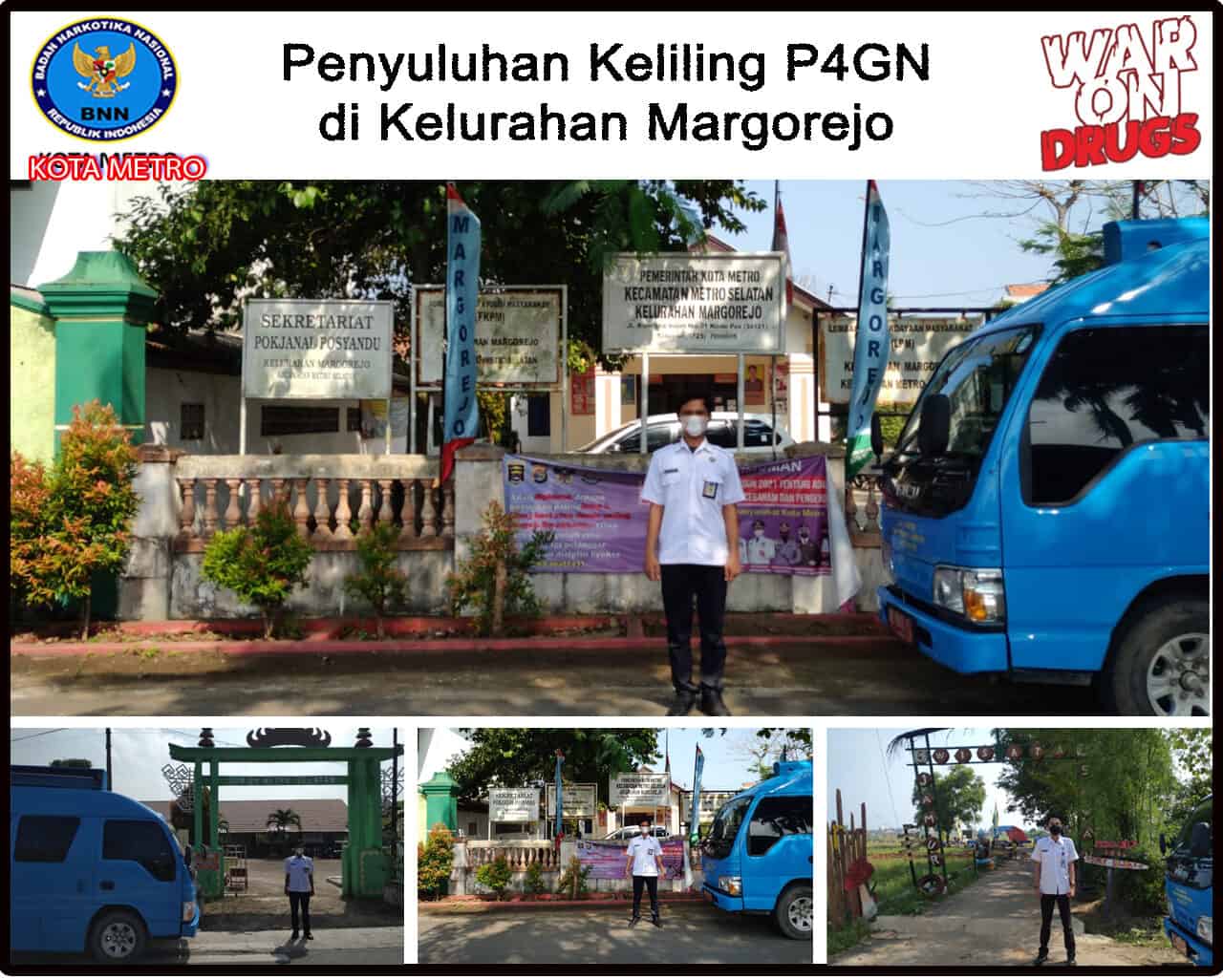 PENYULUHAN KELILING SOSIALISASI P4GN DI KELURAHAN MARGOREJO