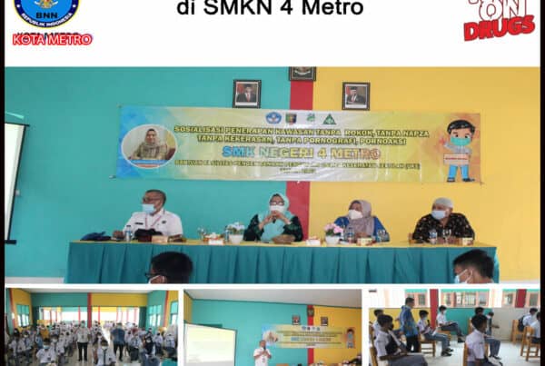 SOSIALISASI P4GN DI SMK NEGERI 4 METRO