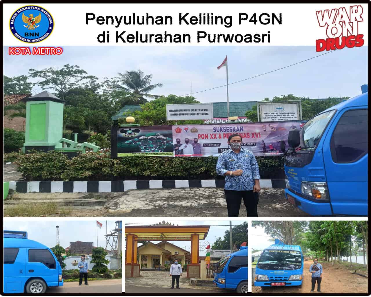 Penyuluhan P4GN Keliling Di Wilay Kelurahan Purwoasri